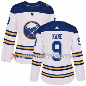 Adidas Maillot de Hockey Buffalo Sabres Evander Kane 9 2018 Winter Classic Blanc Authentic - Femme
